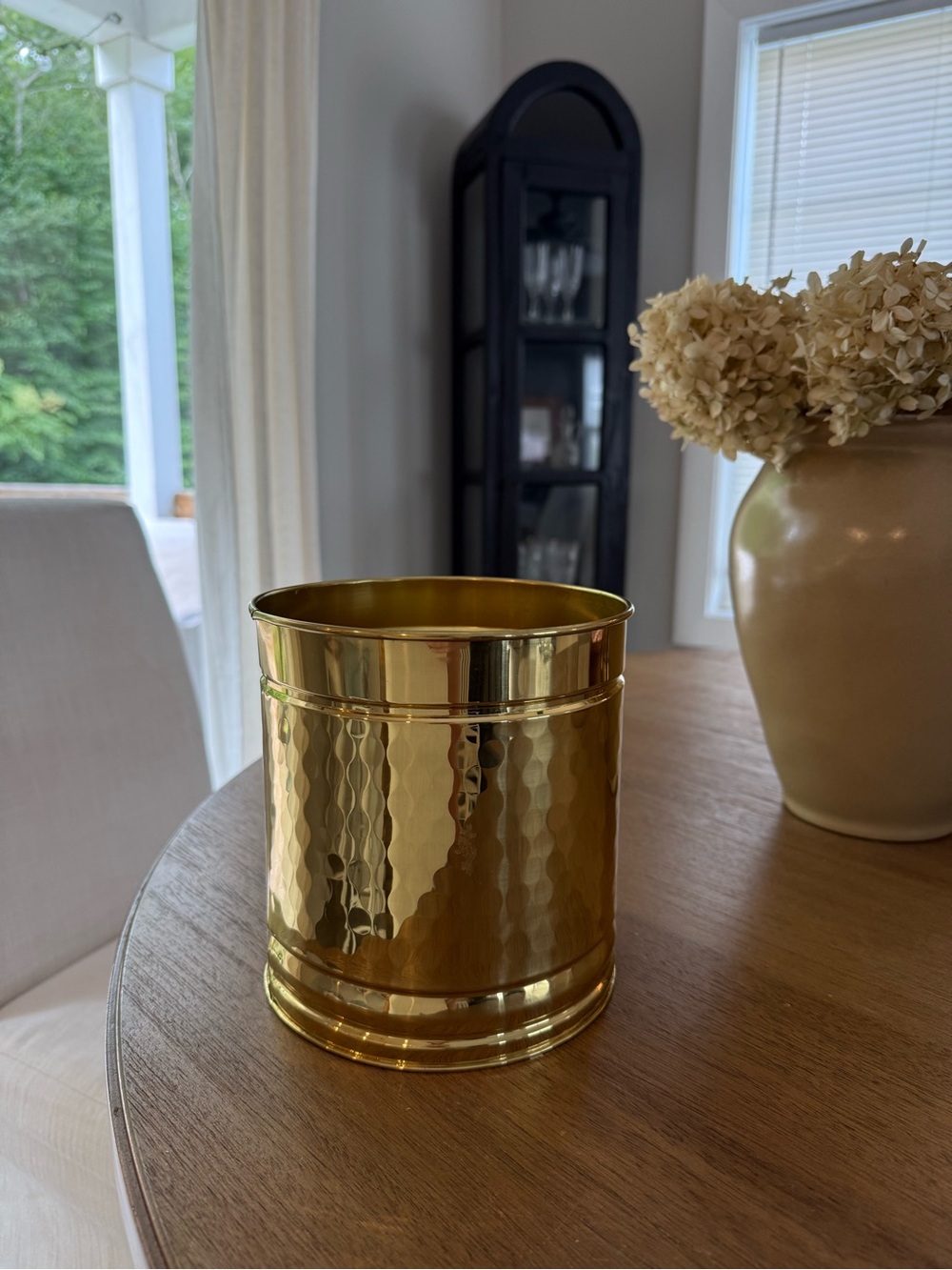 Vintage Brass Planter